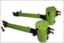 推移千斤頂、在軌重物推移機