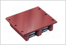 雙排輪載重滾輪小車