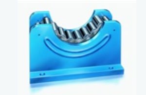 采用弧形中心板滾輪小車 采用弧形中心板滾輪小車